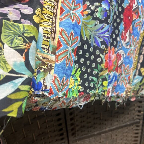 Johnny Was Oversized Flowy Tunic Dress Size Small - Picture 4 of 5